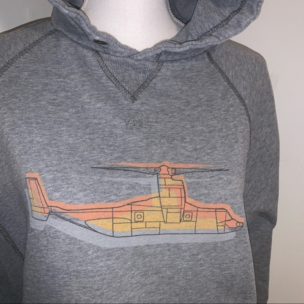 Boeing Hoodie Sweatshirt, sz M - Picture 3 of 7